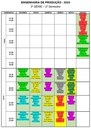 Horário 3ª Serie - 2º Semestre